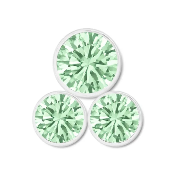 Inari Titanium Internally Threaded Lola 3 - Light Green CZ Inari Titanium Internally Threaded Lola 3 - Light Green CZ