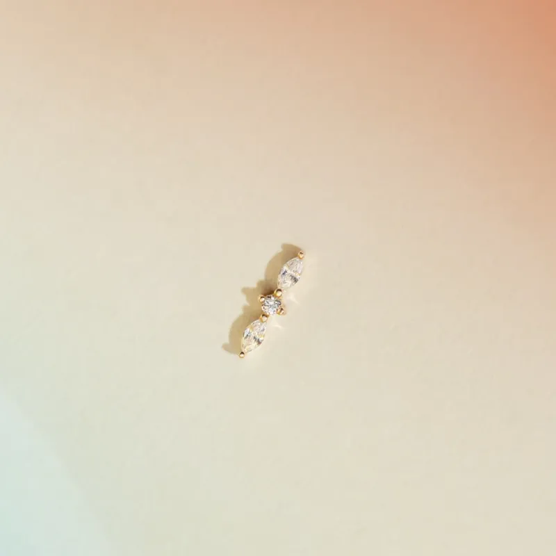 Ember Sinclair 14K Yellow Gold With WCZ