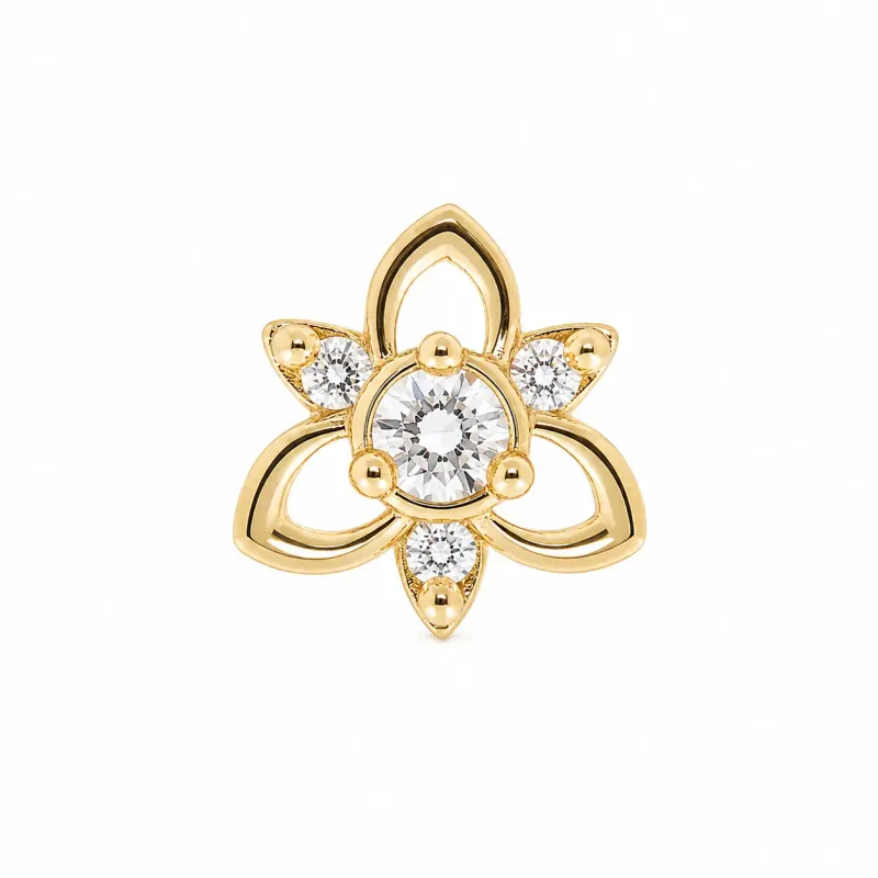 Alchemy Adornment "Kasi" threaded end