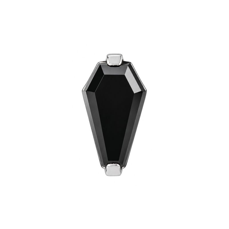 Neometal Threadless Titanium End - Gem Coffin Black