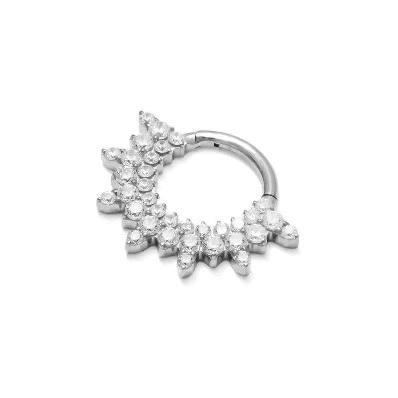 Tawapa Titanium Clicker Ring - Duchess