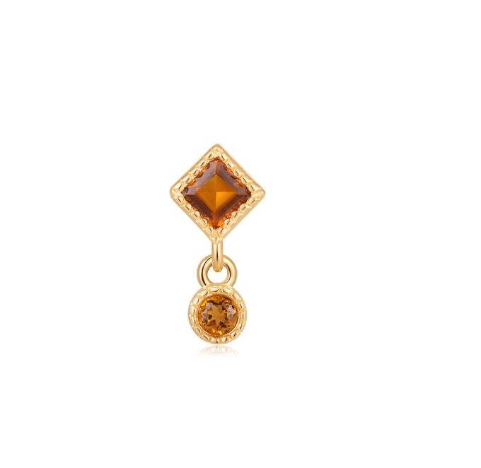 Ember - 14k gold threadless end - Trellis Ember - 14k gold threadless end - Trellis