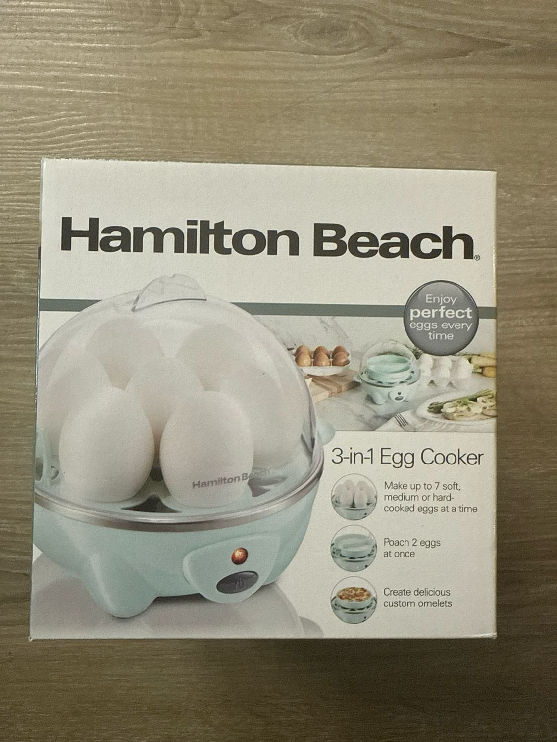 Hamilton beach 3 in 1 egg cooker