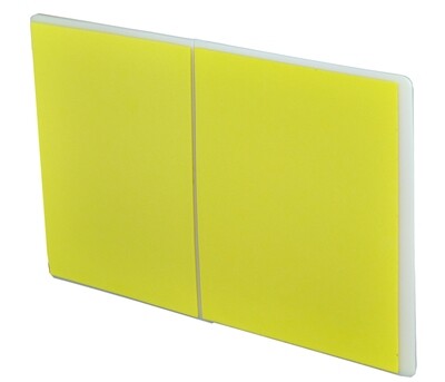 Breaking Board, Re-breakable, Flat; Yellow