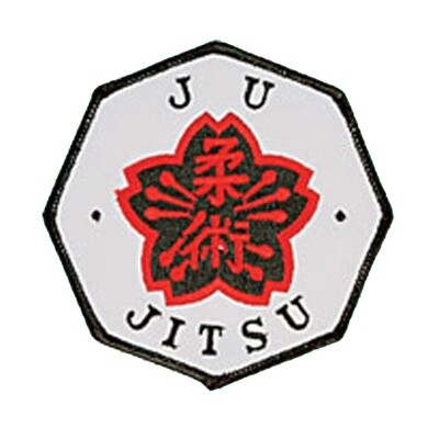 Patch- Logo, JUJITSU in Octagon