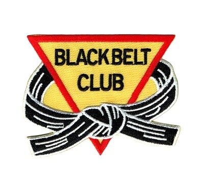 Patch, Team, Black Belt Club inside Belt/Trangle​