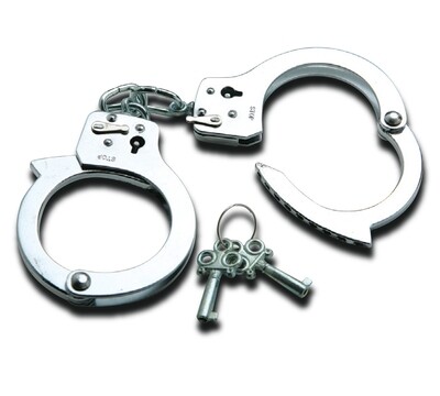 Handcuff, Nickel Plated