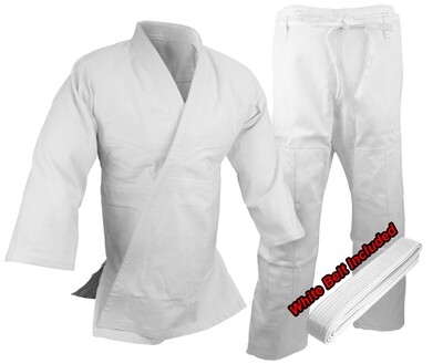 Judo Gi, Double Weave, White