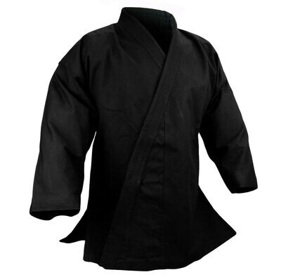 Karate Jacket, 12 oz., Black