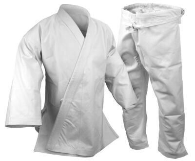 Karate Uniform, 12 oz., White