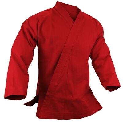 Karate Jacket, 12 oz., Red