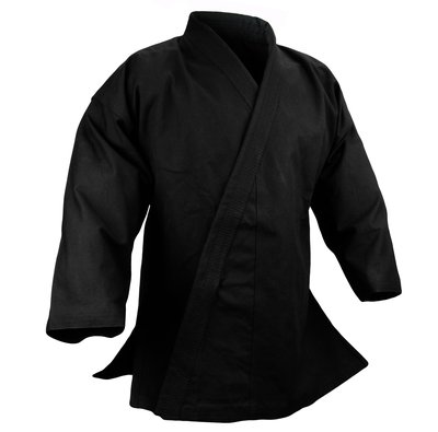 Karate Jacket, 14 oz., Black