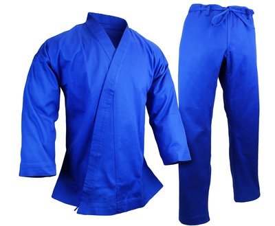 Karate Uniform, 12 oz., Blue