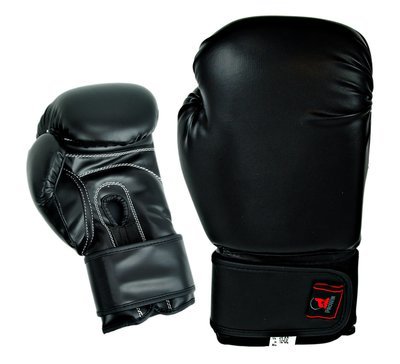 Boxing Gloves, Vinyl, Black
