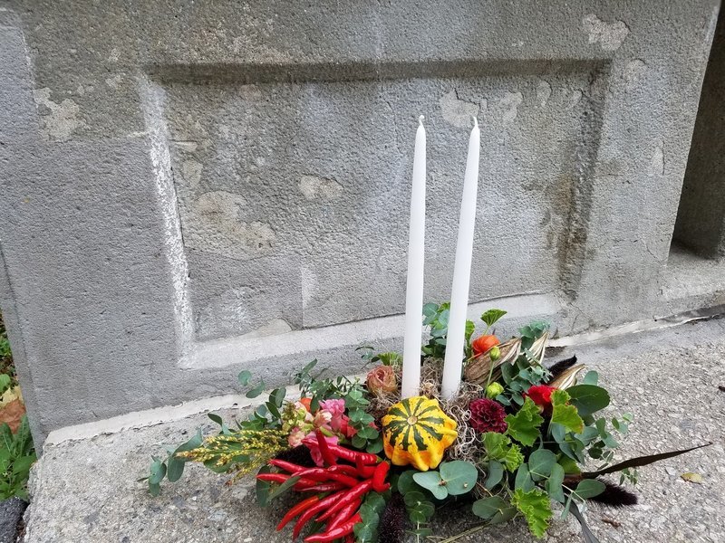 Autumn Woodsy Centerpiece