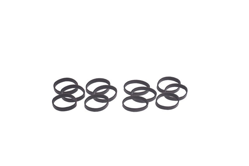 12 Pack Tactical EPDM Bands 2&quot; flat length