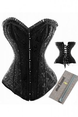 Sexy black corset