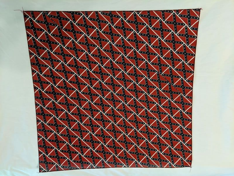 Bandana with Diagonal Flag Images