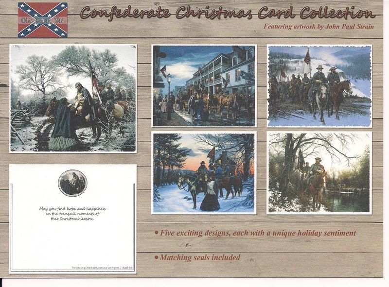 Confederate Christmas Card Collection