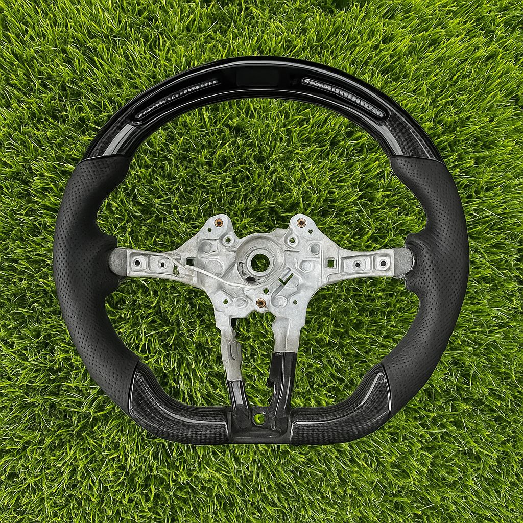 LED Carbon Fiber Steering Wheel for BMW