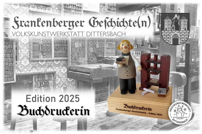 Buchdruckerin - Edition 2025 "Frankenberger Geschichte(n)
