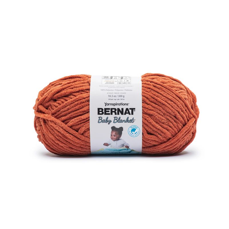 Bernat Baby Blanket Terracotta