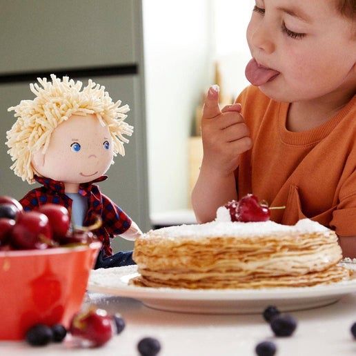 Nick 12" Soft Doll – Plush First Doll for Kids