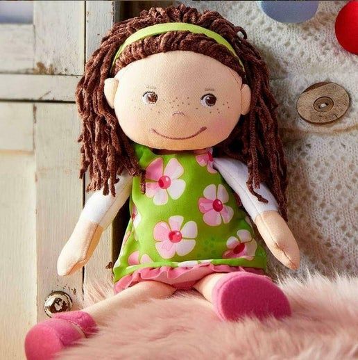 Coco 12" Soft Doll – Huggable Plush Toy for Toddlers
