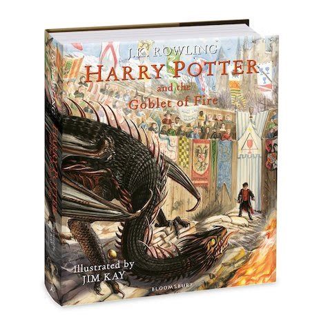 Harry Potter and the Goblet of Fire: The Illustrated Edition (Harry Potter, Book 4) (4) by J. K. Rowling