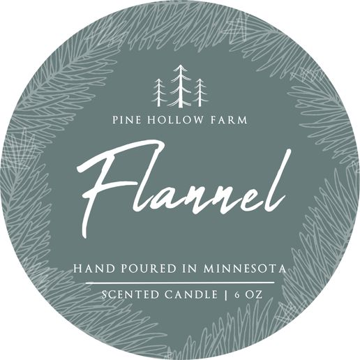 Candle - Flannel Wood Wick