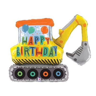 Backhoe Balloon 33"