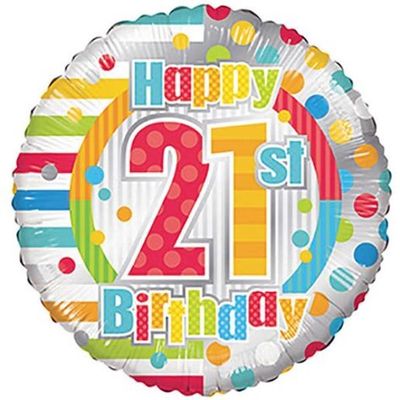 21st Birthday Balloon