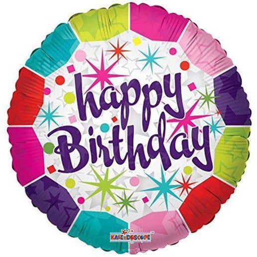 Happy Birthday Fresh Foil Mylar Balloon