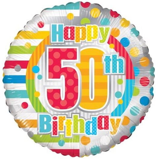 Happy 50th Birthday (18Inch)