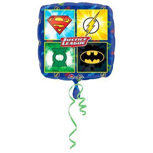 Justice League Emblems Foil Balloons