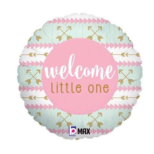 Welcome Little One Balloon  Girl