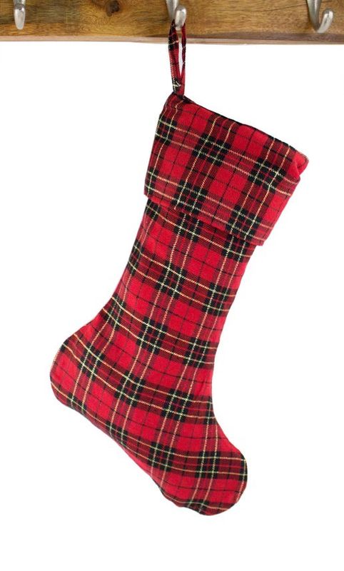 Classic Tartan Christmas Stocking