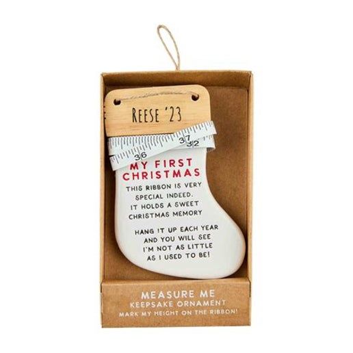 Measure Me Ornament - My First Christmas