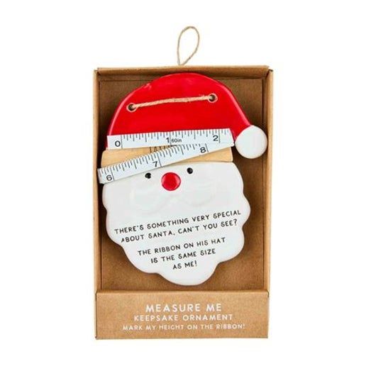Measure Me Ornament - Santa