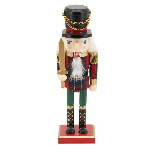 Soldier Wooden Nutcracker with Sword 10"