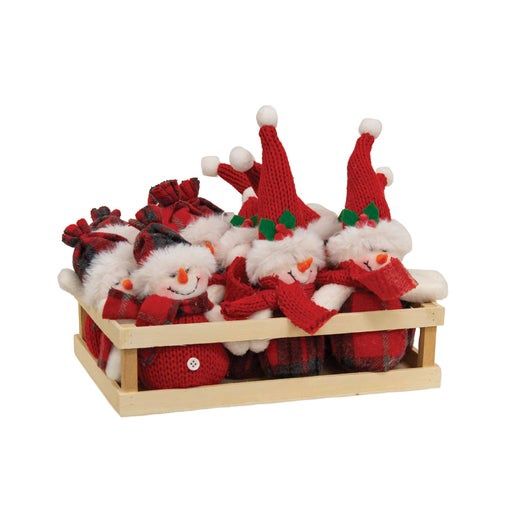 Winter Plaid Snowman - Bright Ideas