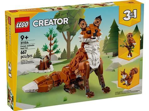 LEGO Forest Animals: Red Fox 31154