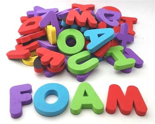 Foam Magnetic Letters or Numbers