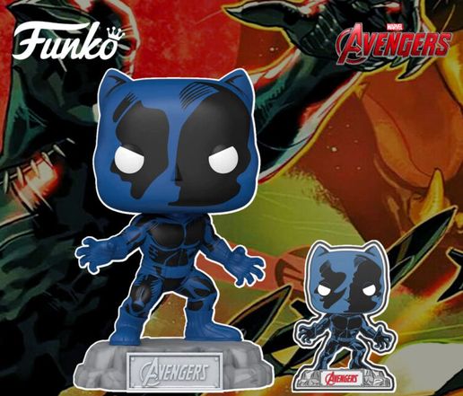 Funko Pop - The Avengers - Black Panther with Pin