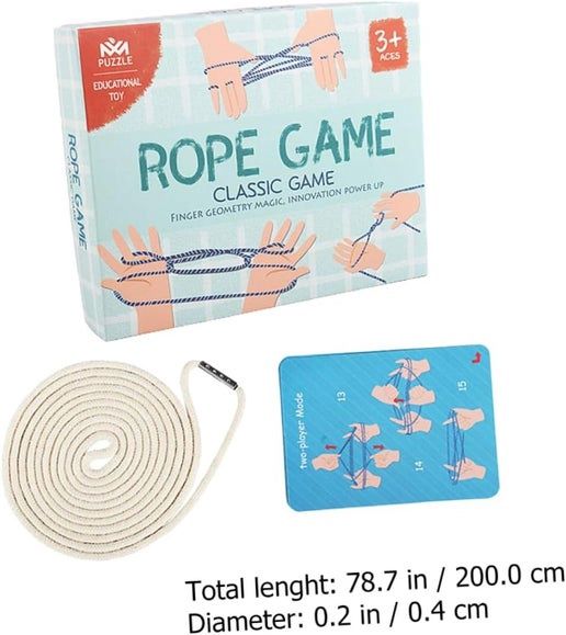 Cat's in the Cradle Braided Rope Puzzle