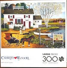 Birch Point Cove Charles Wysocki Puzzle