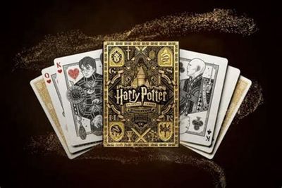 Harry Potter Playing Cards - Yellow