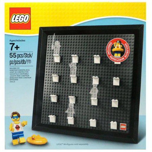 LEGO 5005359 Minifigure Collector Frame Stud Muffin with Duck Tube Minifigures