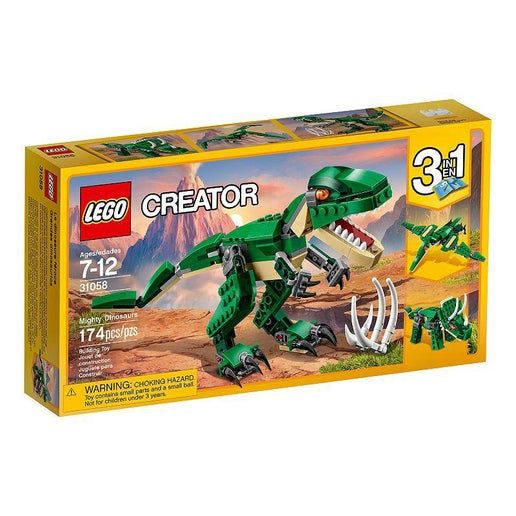 LEGO Creator 3 in 1 Mighty Dinosaurs Model Building Set 31058