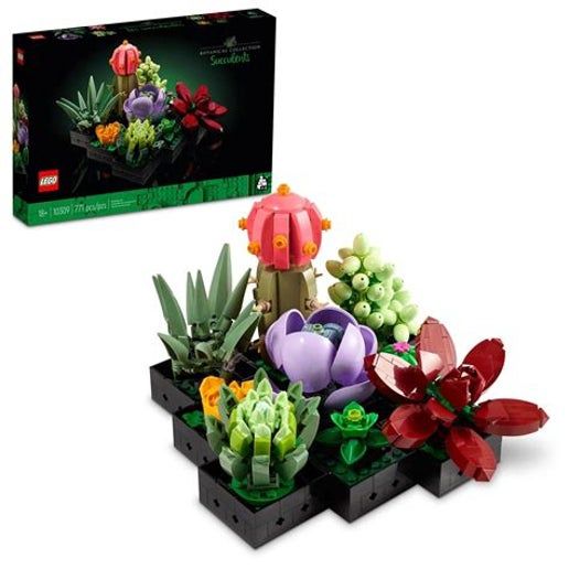 LEGO Icons Succulents Plants and Flowers 10309